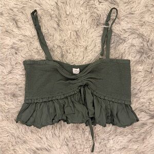Wilfred ‘Dareau’ Camisole - Army Green